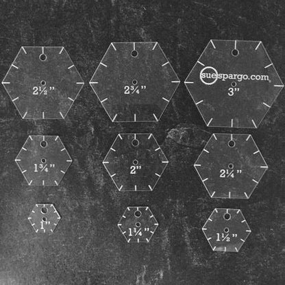 Sue Spargo Hexagons Easy